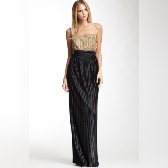 Jamie Embellished Strapless Maxi Gown (Smokey Blue) main image 0